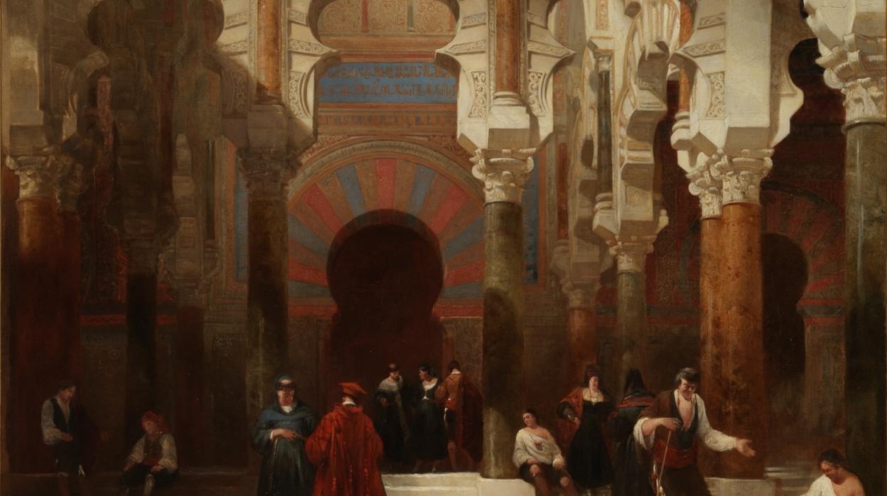 «Interior de la Mezquita de Córdoba», obra de David Roberts en 1832