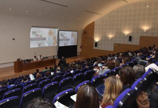 Asistentes a la presentación en el Reina Sofía