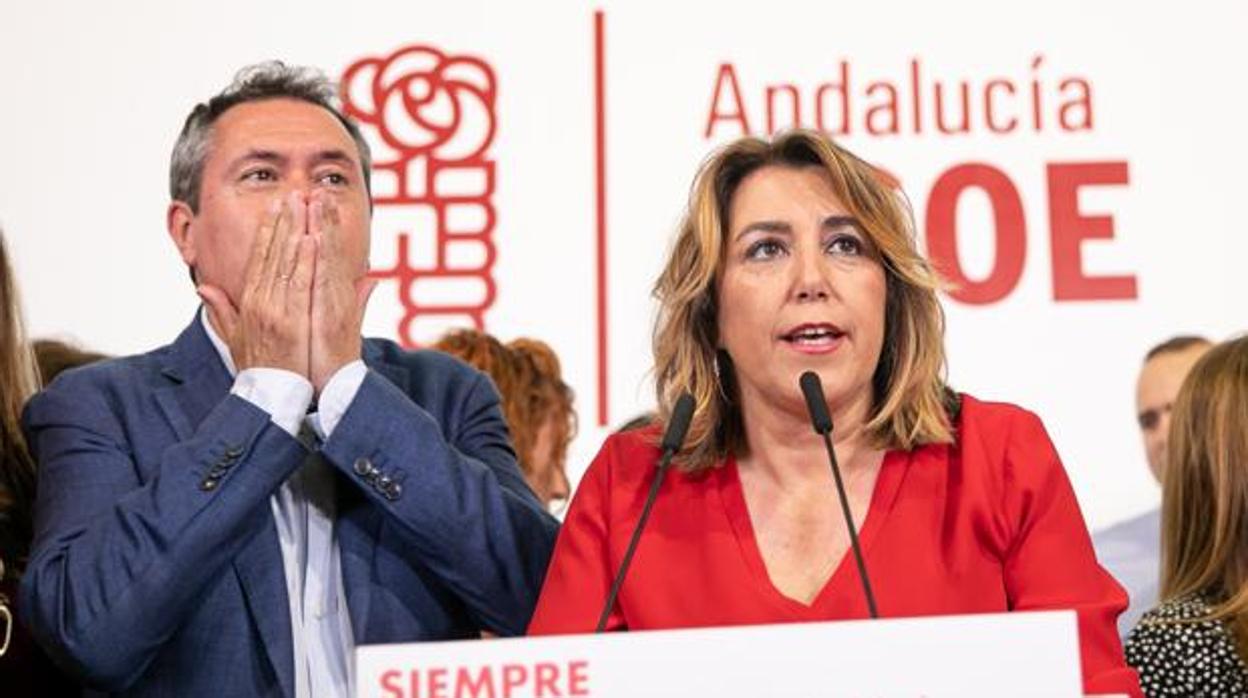 Juan Espadas y Susana Díaz