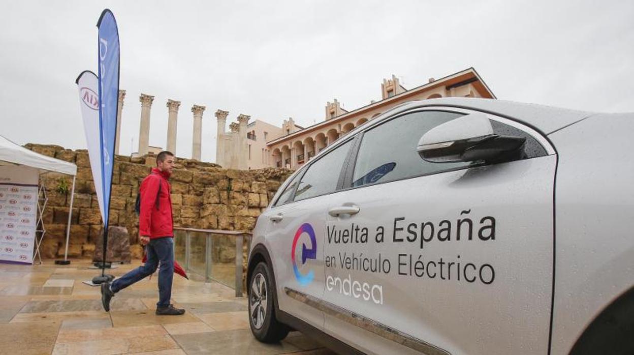 Un coche eléctrico de promoción en Córdoba