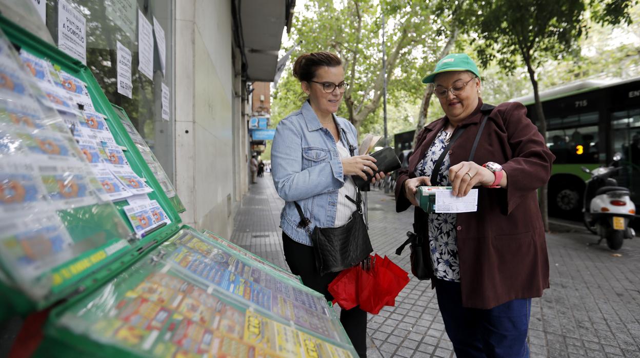 Venta de cupones de la ONCE en Córdoba