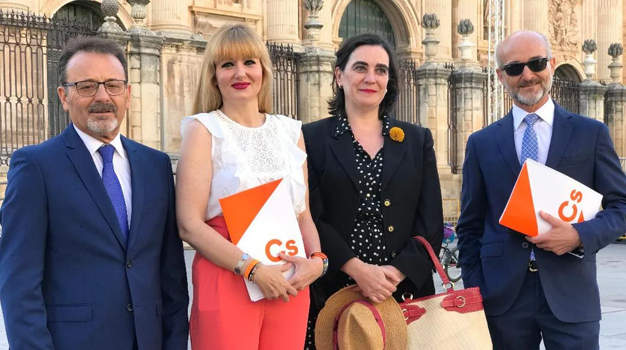 Concejales de Ciudadanos en el Ayuntamiento de Jaén