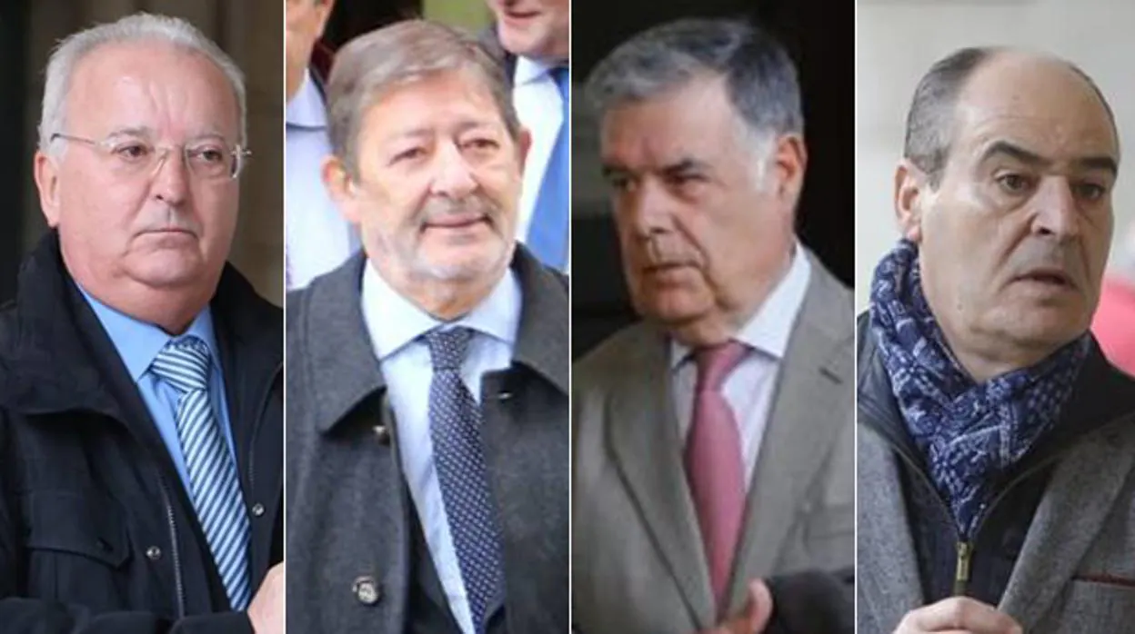 Fernández, Guerrero, Viera y Márquez