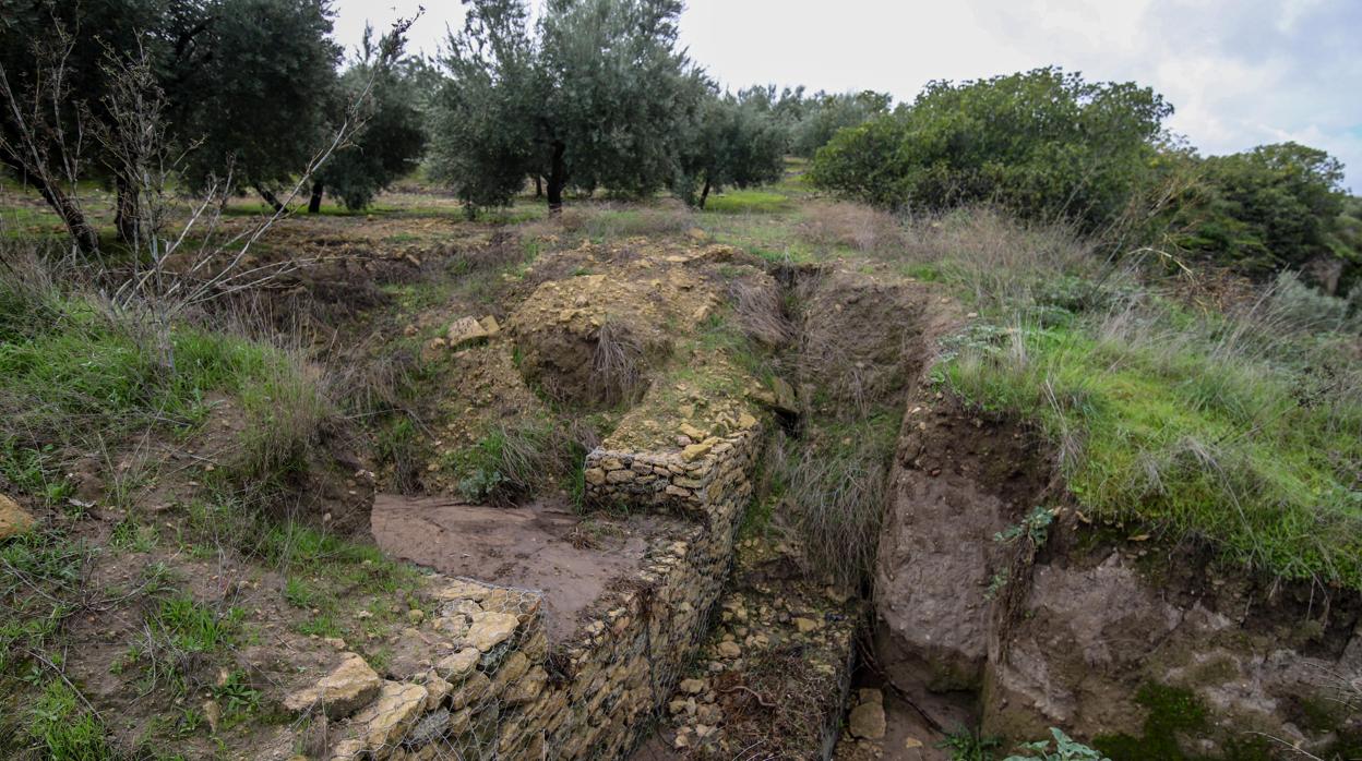 Yacimiento arqueológico de Ategua, en el término municipal de Córdoba