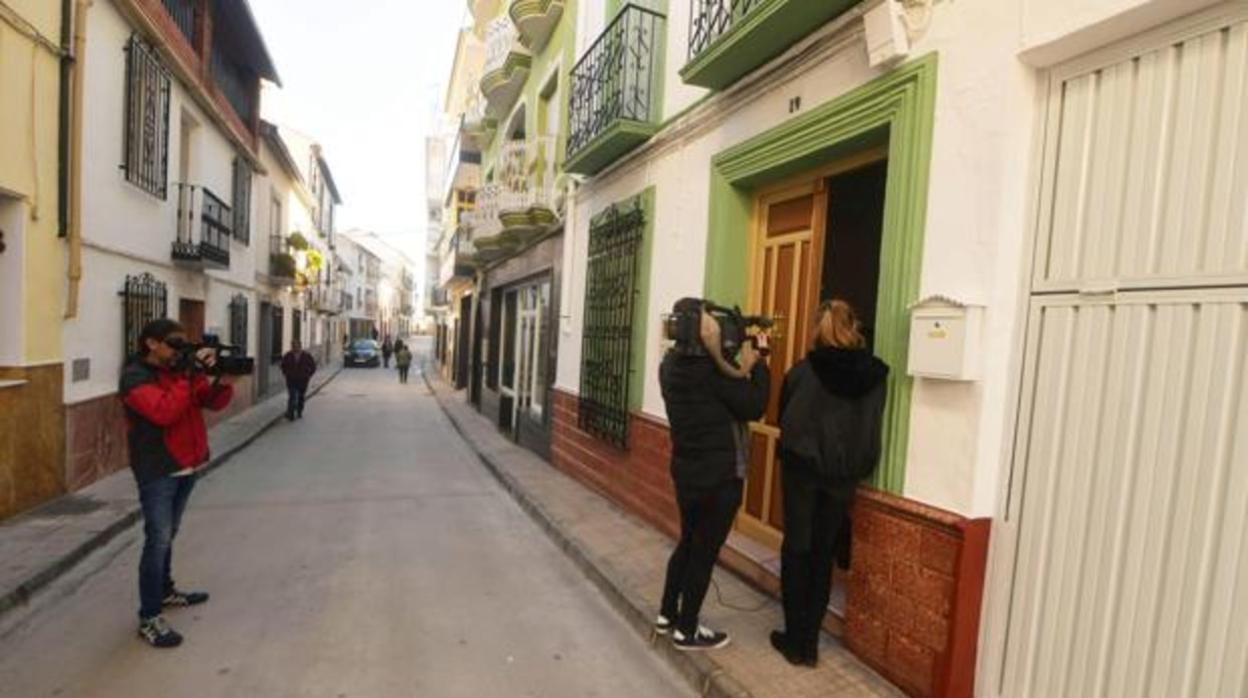 Domicilio de la pareja en la localidad cordobesa de Iznájar