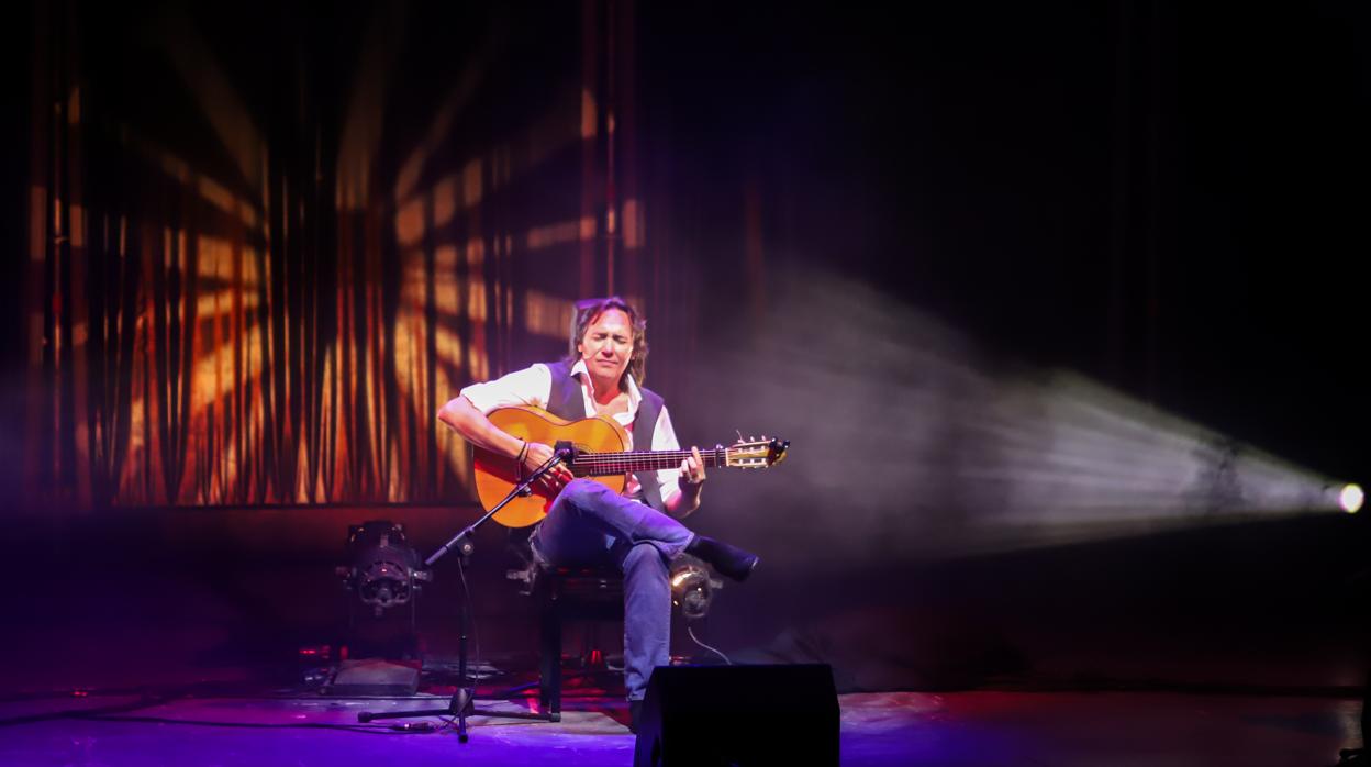 Vicente Amigo, durante su último concierto en Córdoba