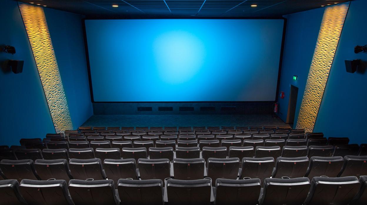 Imagen del patio de butacas de una sala de cines