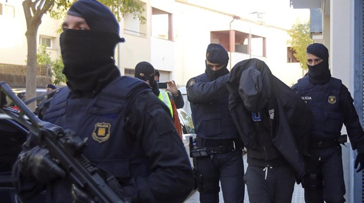 Uno de los detenidos en una operación antiyihadista en Barcelona