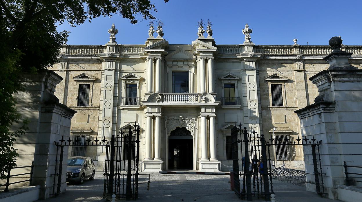 Portada de la Universidad de Sevilla