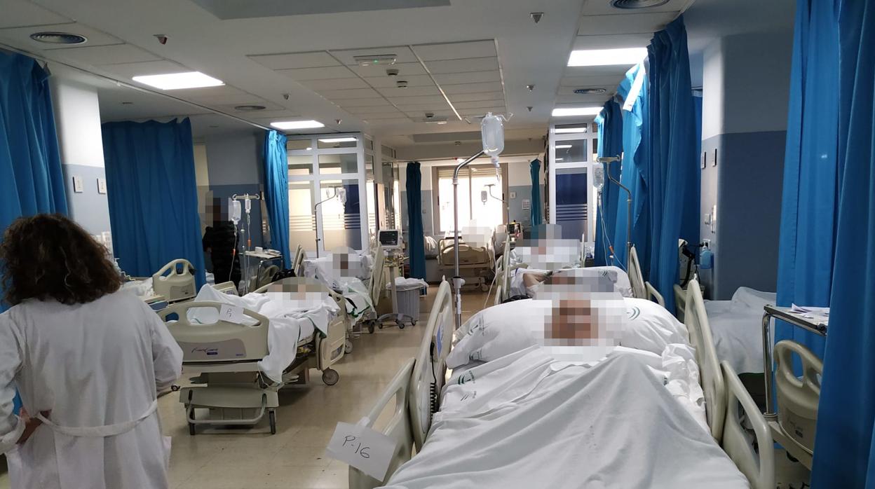 Área de Urgencias del Hospital de Torrecárdenas en Almería