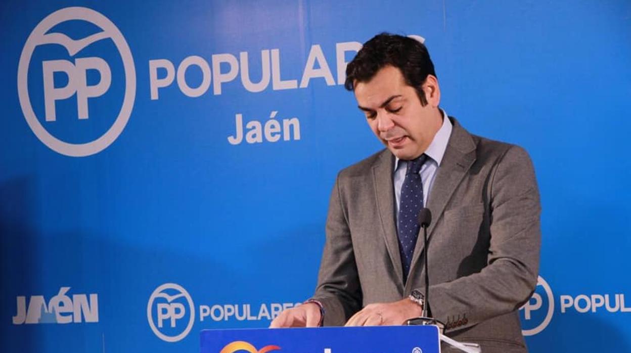 Juan Diego Requena, presidente del PP de Jaén
