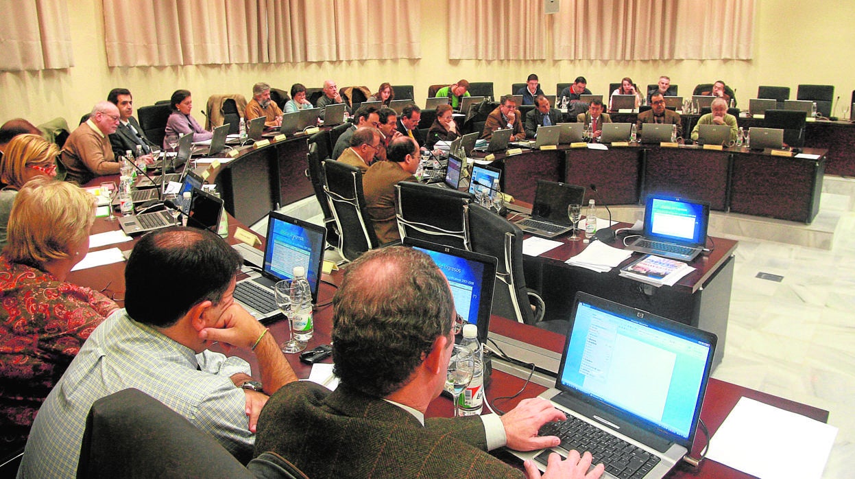 Reunión del Consejo de Gobierno de la Universidad de Córdoba