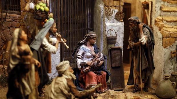 Salesianos ebulle con el Belén viviente y la Zambomba flamenca