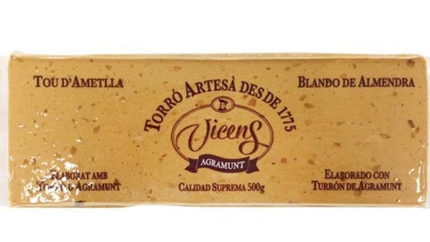 Sanidad alerta sobre un conocido turrón blando distribuido en Andalucía