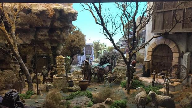 La obra social realzada en el Belén del Císter de Córdoba