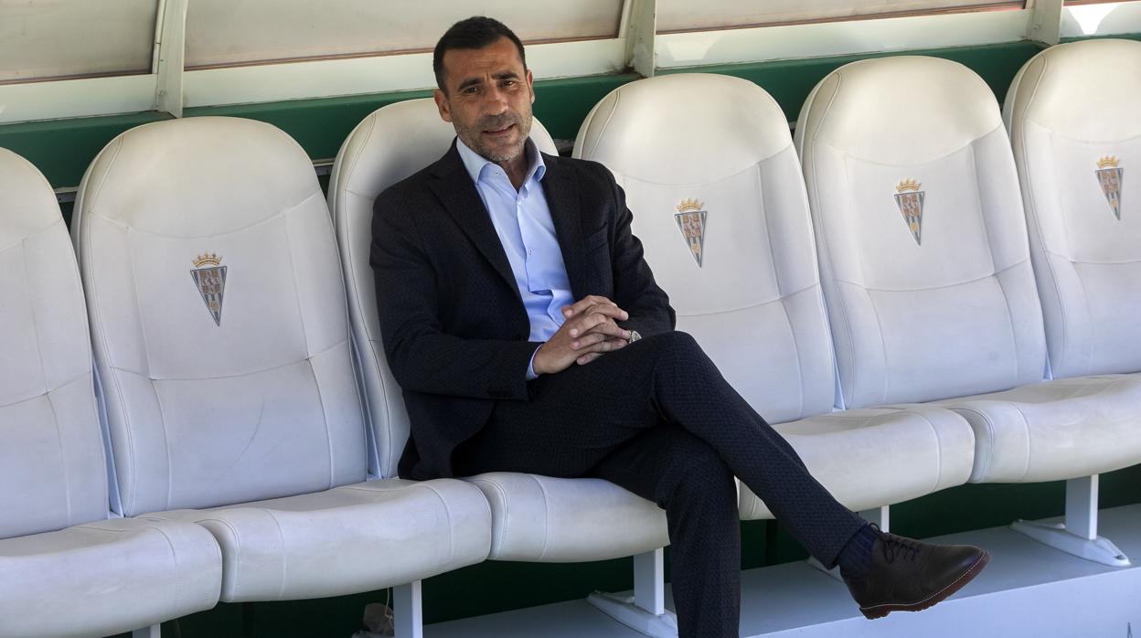 El entrenador del Córdoba CF, Raúl Agné