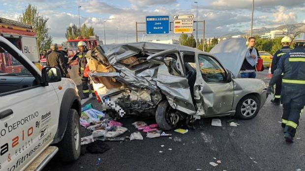 Granada registra en 2019 el mínimo histórico de accidentes mortales de tráfico