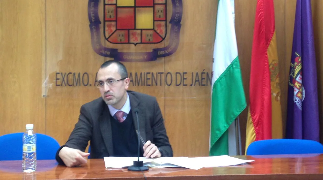 Manuel Bonilla, portavoz del PP del Ayuntamiento de Jaén