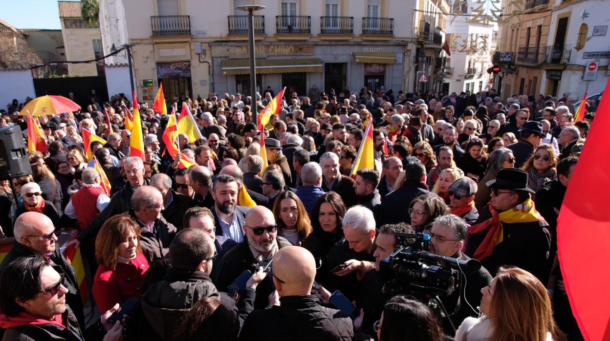 Un momento de la manifestación