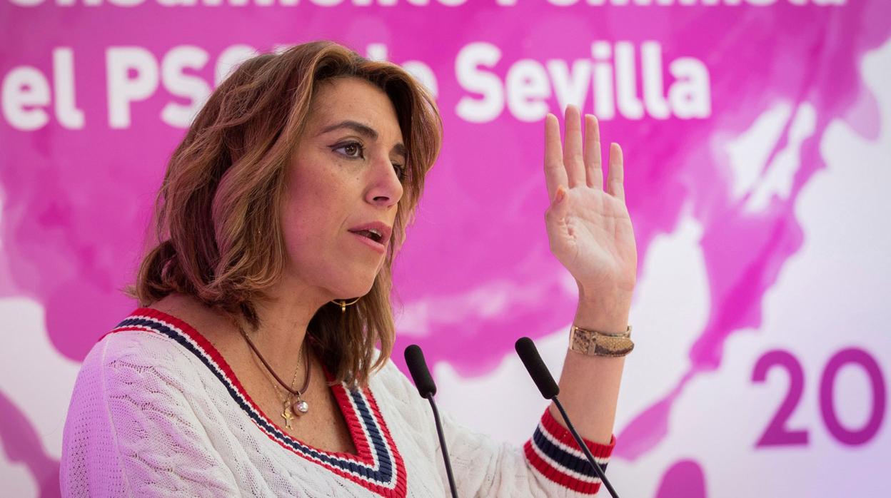 Susana Díaz, en una imagen del pasado fin de semana