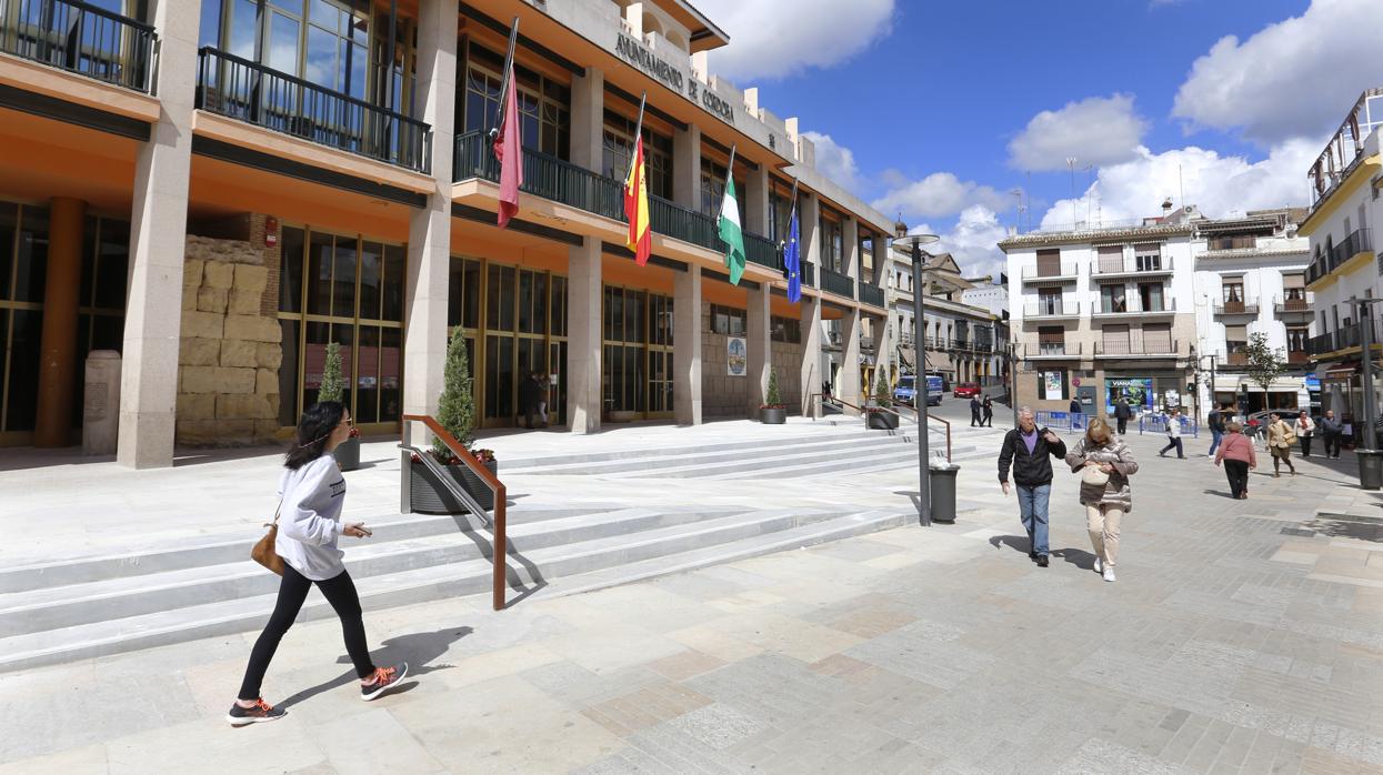 Ayuntamiento de Córdoba en la calle Capitulares