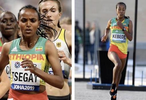 Las etíopes Gudaf Tsegay y Netsanet Gudeta Kebede son las grandes estrellas de la Carrera de San Antón en 2020