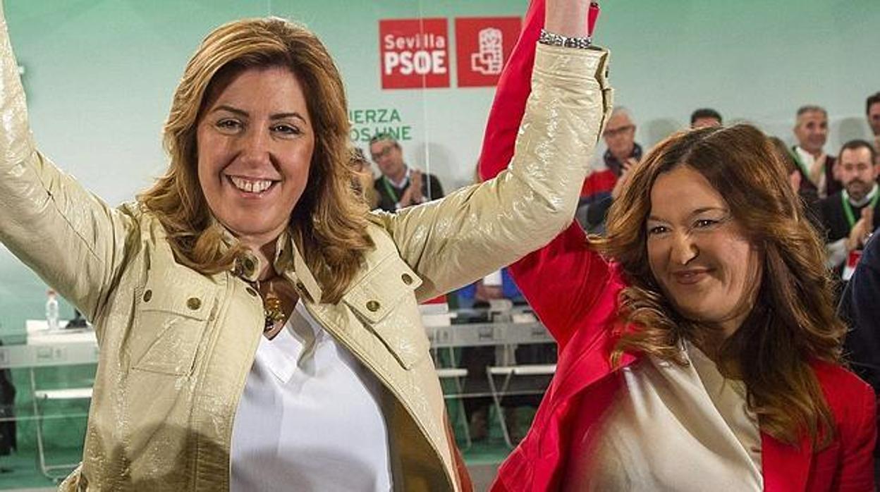 Susana Díaz y Verónica Pérez