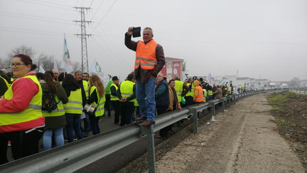 Los participantes en la protesta del sector del olivar serán sancionados por los incidentes en las autovías