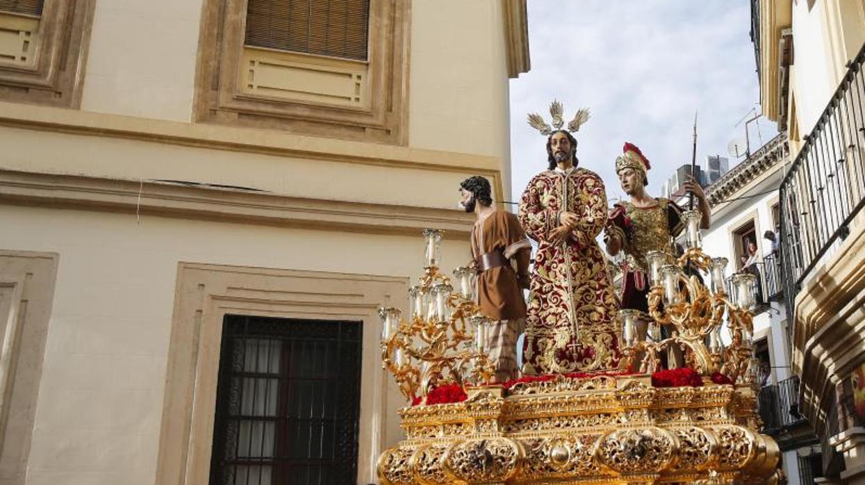 El Señor de la Sentencia el pasado Lunes Santo