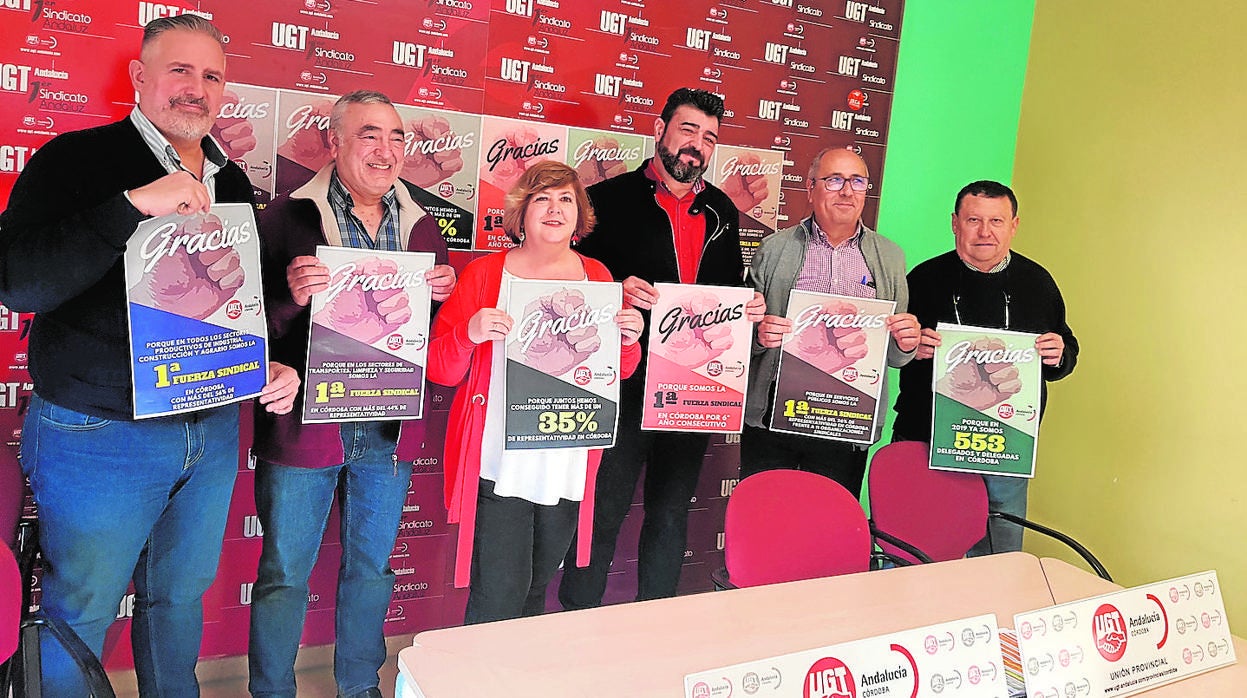 Presentación de los resultados sindicales de UGT