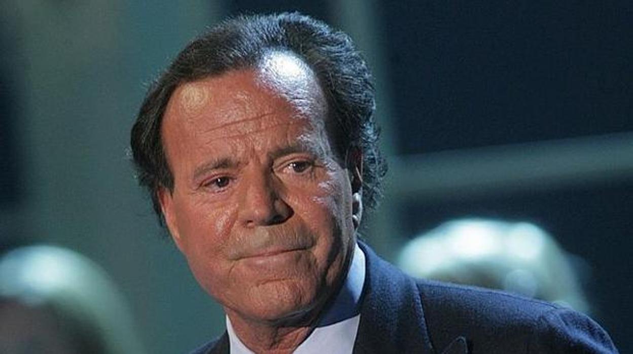 El cantante Julio Iglesias