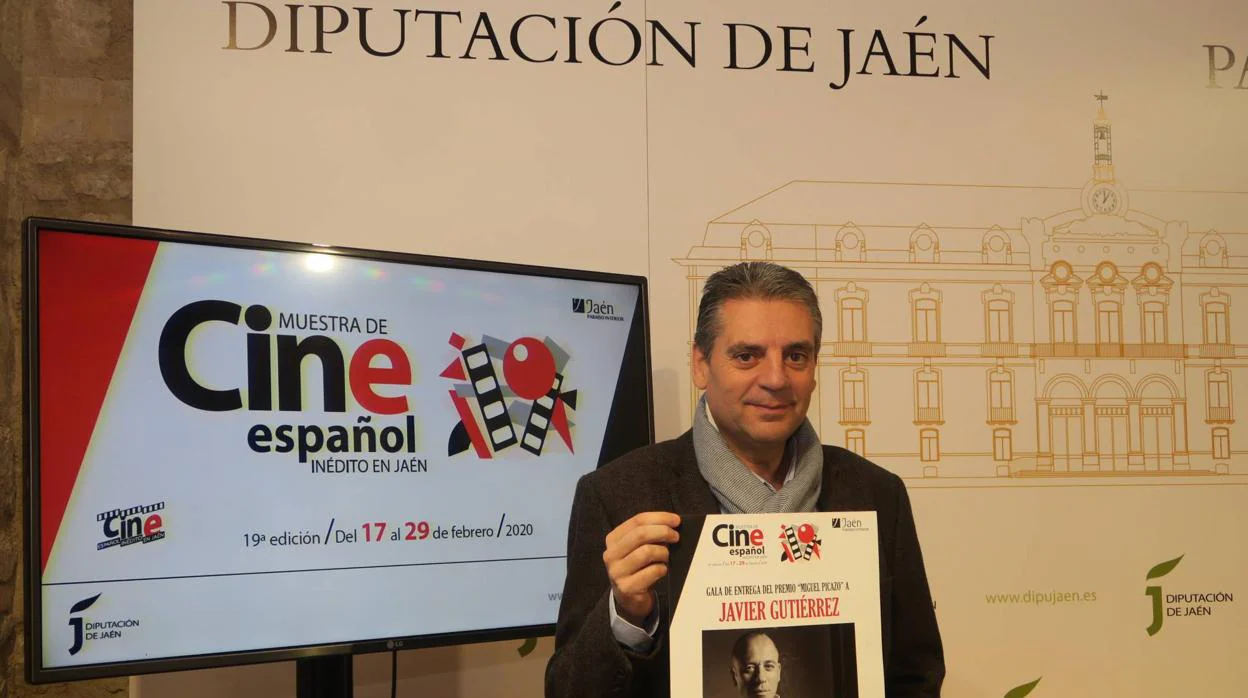 Ángel Vera, diputado de Cultura, presenta la muestra de Cine Español Inédito en Jaén