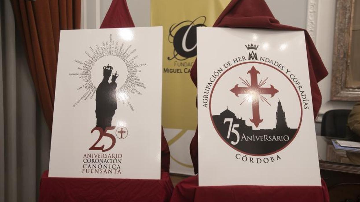 Logo del 75 aniversario de la Agrupación de Cofradías