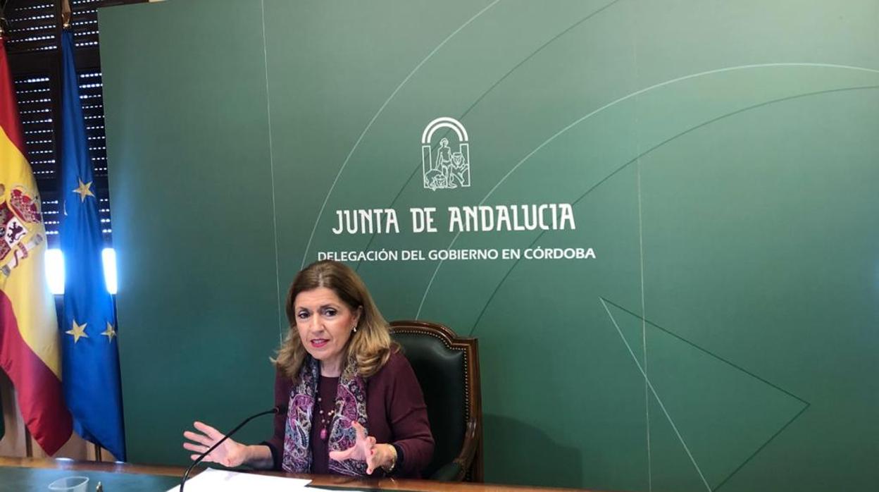 La delegada de Consumo de la Junta en Córdoba, María Jesús Botella