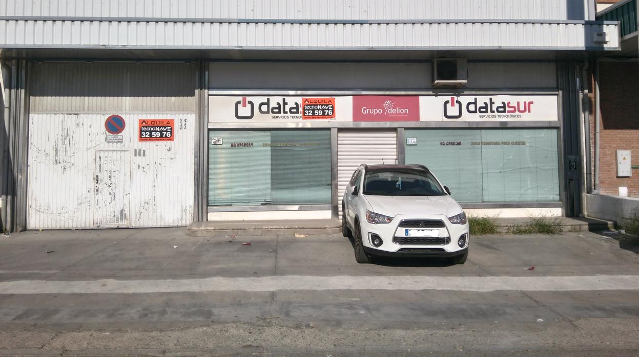 Instalaciones de Datasur, en el polígono de Chinales