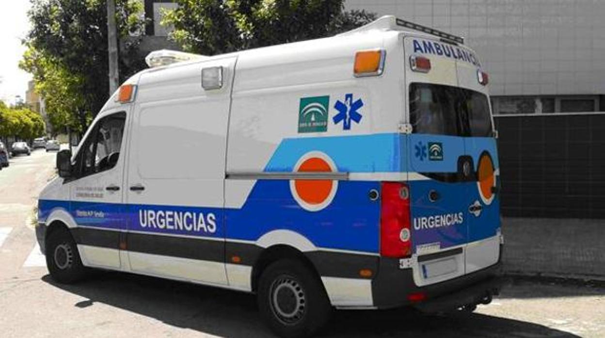 Una ambulancia en una imagen de archivo