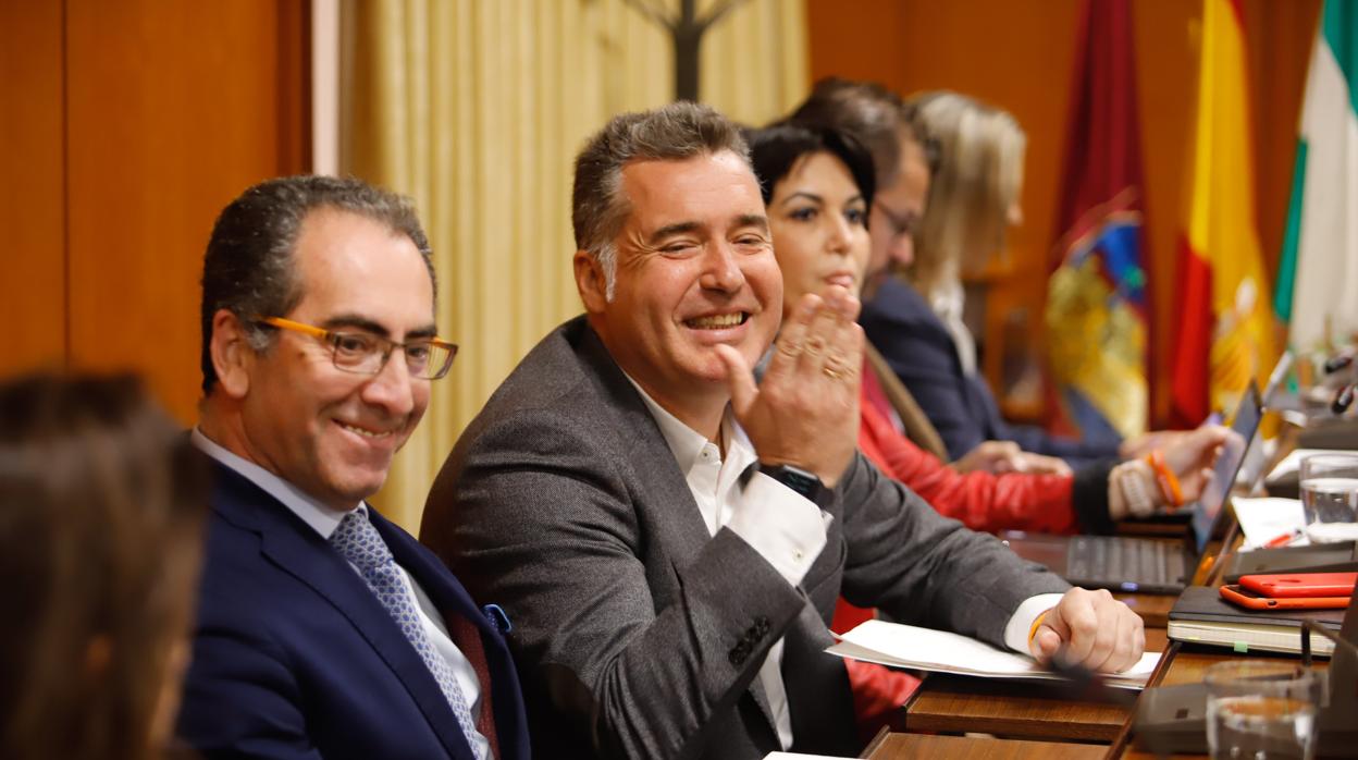 Manuel Torrejimeno, en el Pleno