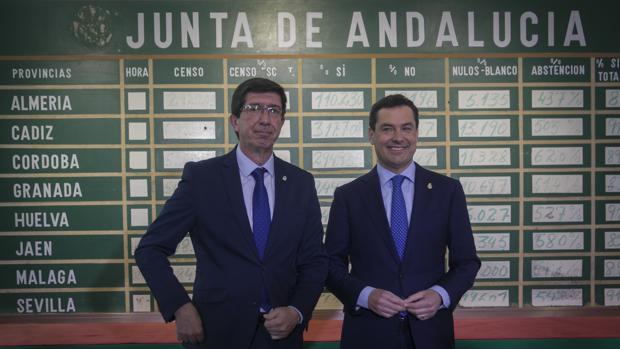 Moreno pone a Andalucía a liderar la defensa de la igualdad y la soberanía nacional