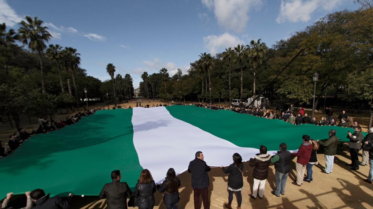 Actos de celebración por el Día de Andalucía (Archivo)