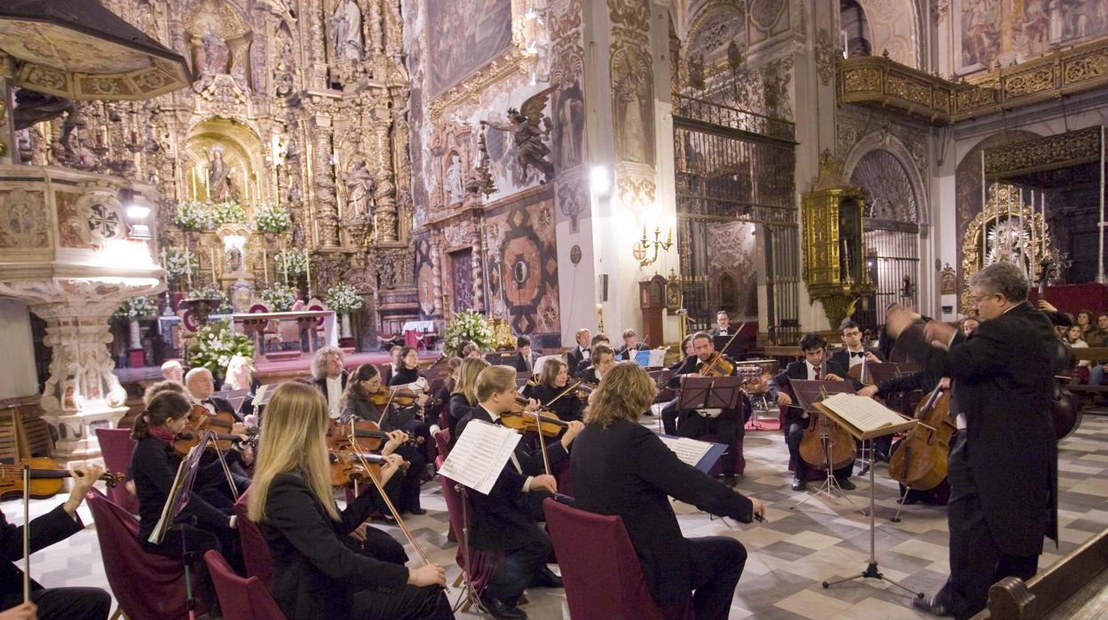 Actuación de la Orquesta del Mozarteum