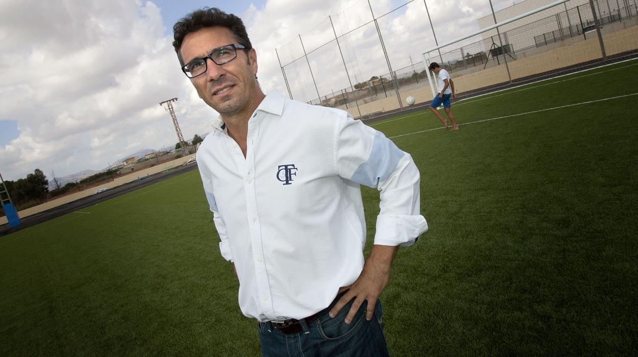 El exdirector deportivo del Córdoba CF Pedro Cordero, en Cartagena