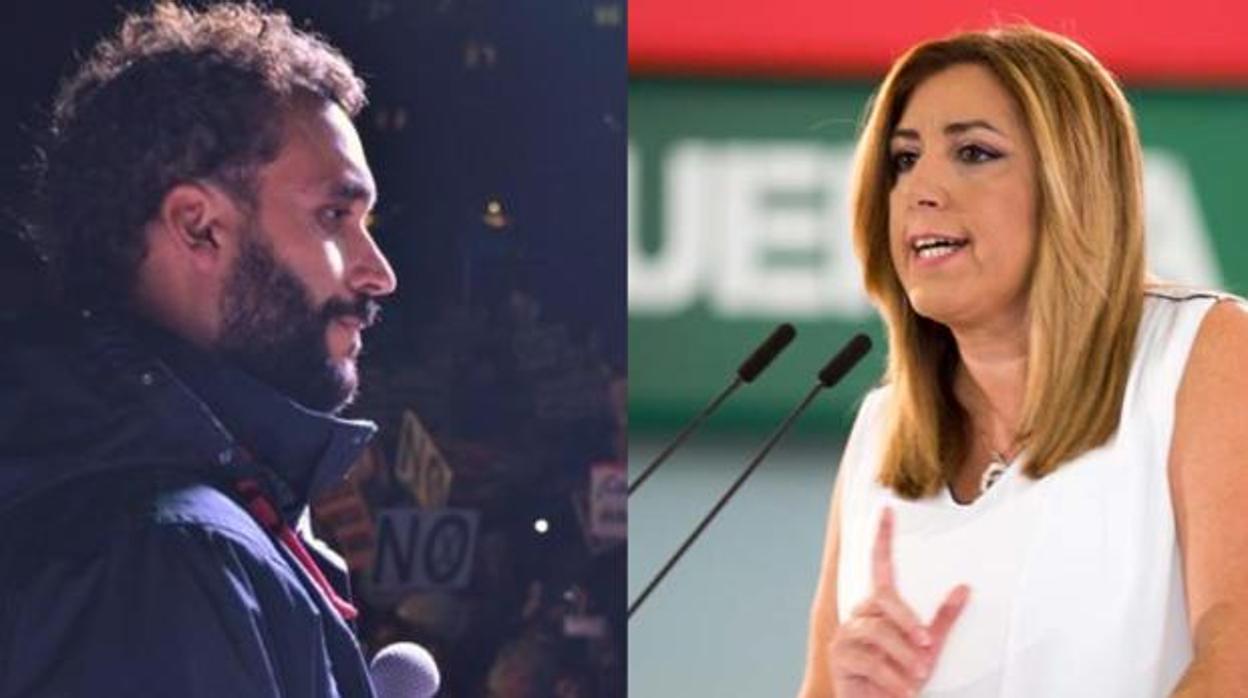 Jesús Candel y Susana Díaz