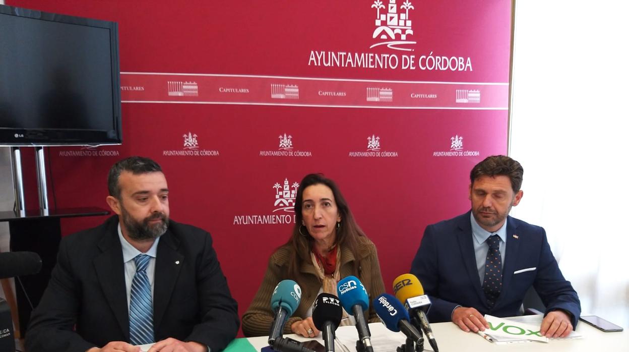 La portavoz de Vox en el Ayuntamiento, Paula Badanelli