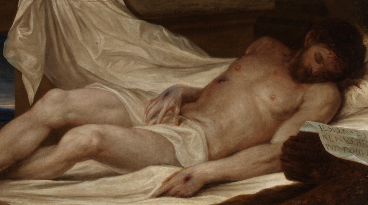 «Cristo Yacente», pintura de 1663 que se considera la obra maestra de Juan Antonio de Frías y Escalante