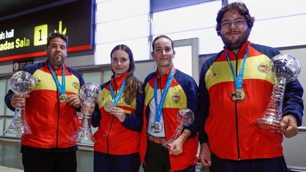 Fátima Gálvez, plata en el doble mixto con Alberto Fernández en la Copa del Mundo de Nicosia