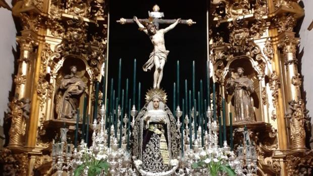 Finaliza el quinario cuaresmal de la cofradía de Vera-Cruz