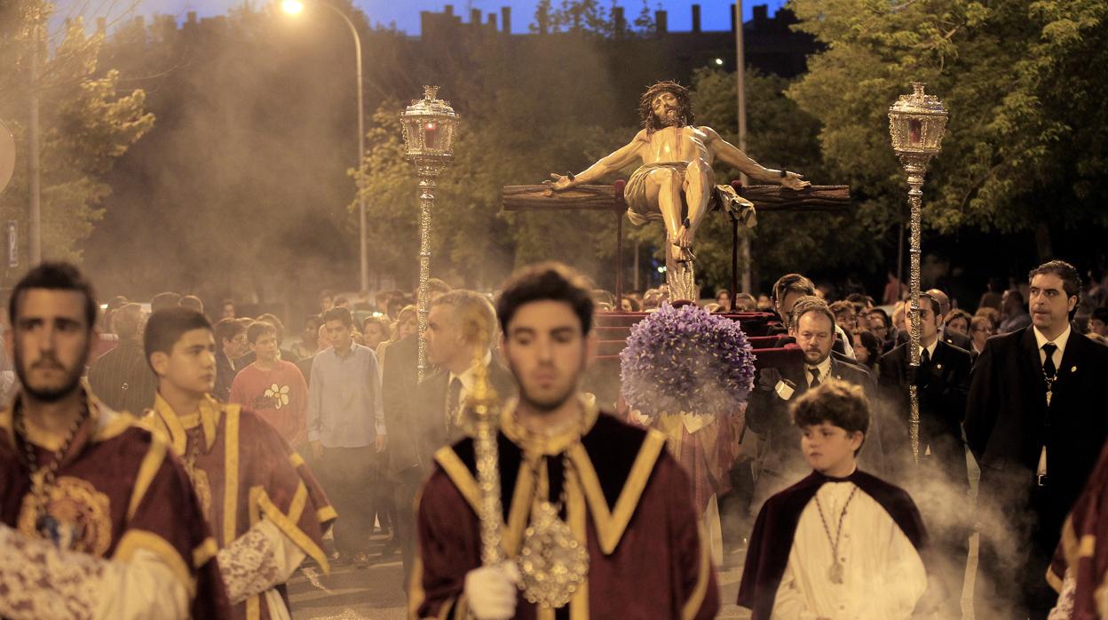 El Cristo de la Luz, en un Vía Crucis que este año no saldrá a la calle