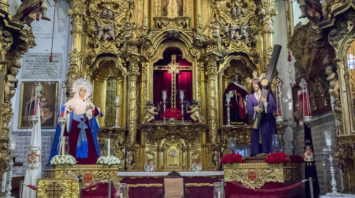 El Nazareno de Santa María suspende el traslado de sus imágenes al altar mayor