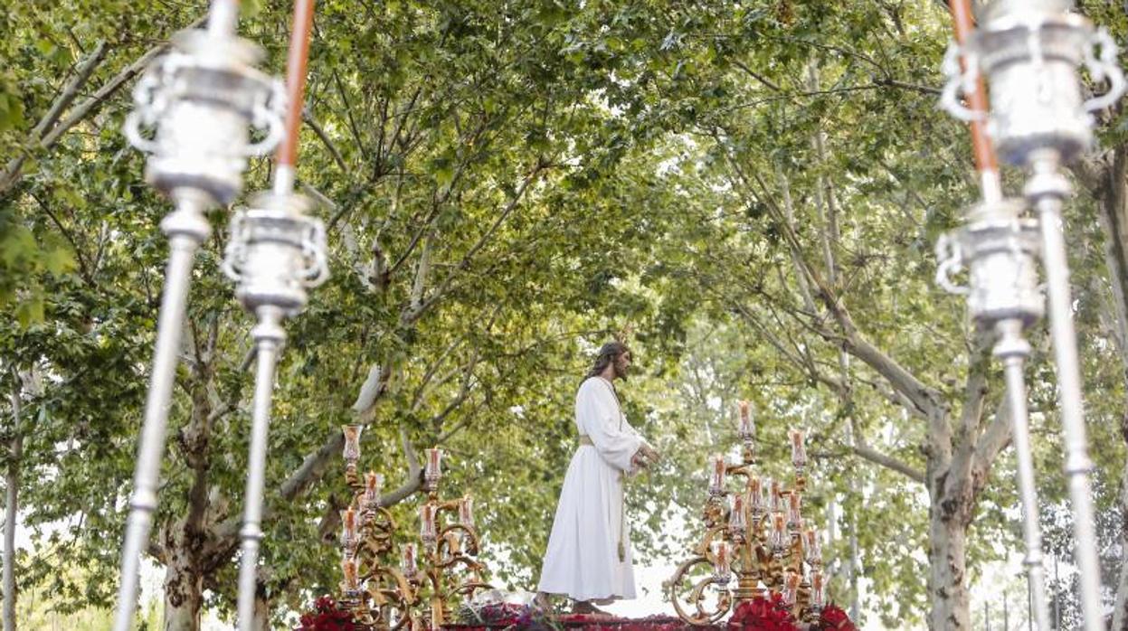 Nuestro Padre Jesús de la Bondad en su salida procesional