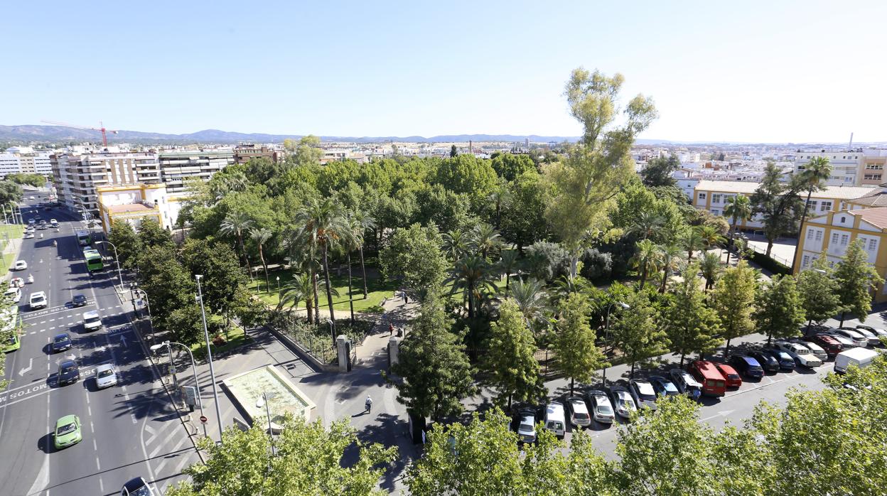 Vista panorámica de los Jardines de Colón